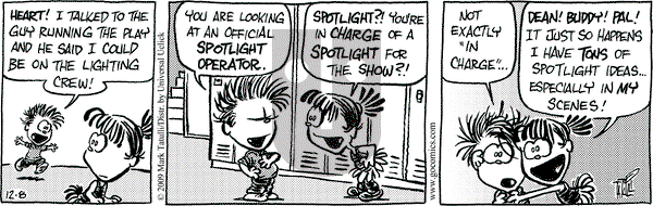 Heart of the City on Tuesday December 8, 2009 Comic Strip