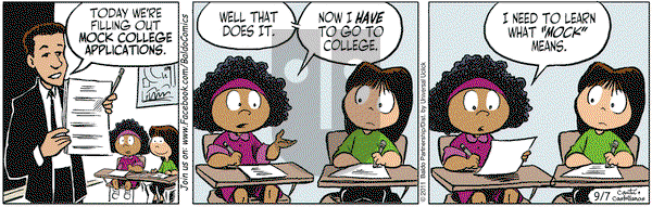 Baldo on Wednesday September 7, 2011 Comic Strip