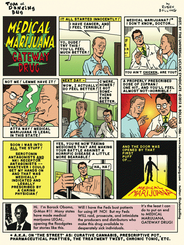 Tom the Dancing Bug on Friday May 4, 2012 Comic Strip
