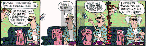 Monty on Friday March 13, 2015 Comic Strip