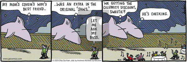 Overboard on Tuesday April 21, 2020 Comic Strip