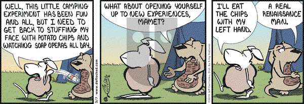 DeFlocked on Wednesday March 7, 2018 Comic Strip