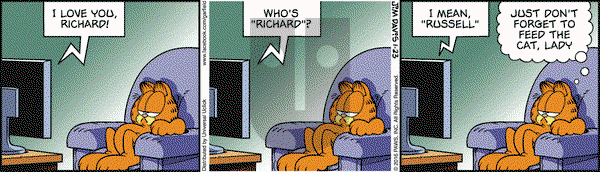 Garfield on Saturday January 23, 2016 Comic Strip