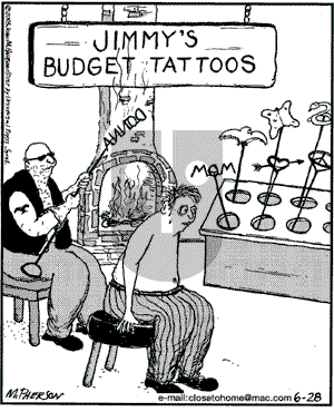 Close to Home on Tuesday June 28, 2005 Comic Strip