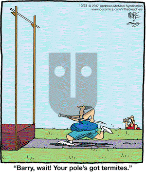 In the Bleachers on Monday October 23, 2017 Comic Strip