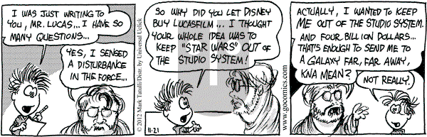 Heart of the City on Wednesday November 21, 2012 Comic Strip