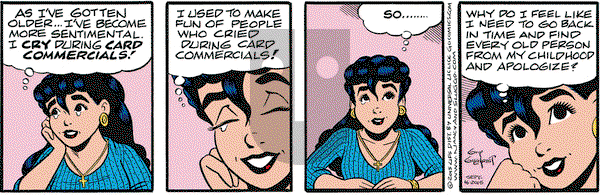 Nancy on Wednesday September 16, 2015 Comic Strip