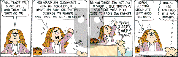 Cathy Classics - Friday November 2, 2001 Comic Strip