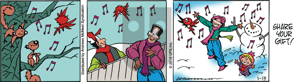 Rose is Rose on Saturday January 13, 2018 Comic Strip