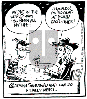 Reality Check on Tuesday December 21, 1999 Comic Strip