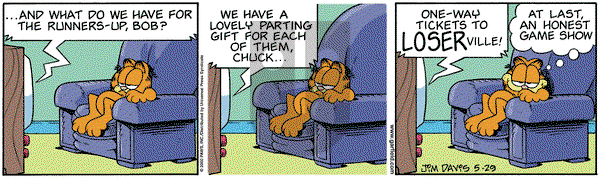 Garfield - Monday May 29, 2000 Comic Strip