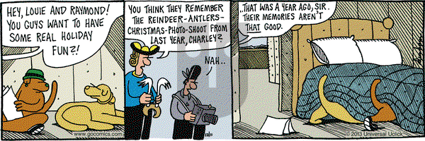 Overboard on Wednesday December 11, 2013 Comic Strip