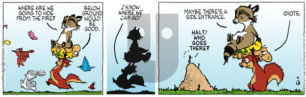 Over the Hedge on Friday September 18, 2015 Comic Strip