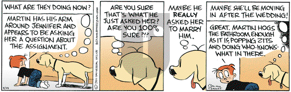 Red and Rover on Wednesday September 28, 2011 Comic Strip
