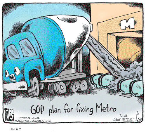 Tom Toles - Friday February 18, 2011 Comic Strip