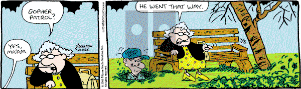 Lola - Saturday March 8, 2003 Comic Strip