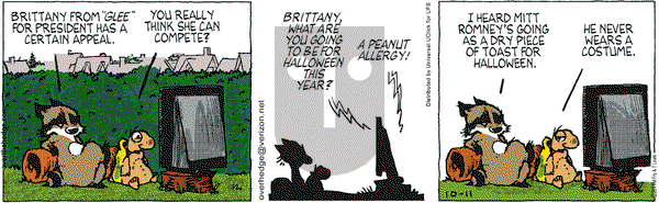 Over the Hedge on Tuesday October 11, 2011 Comic Strip