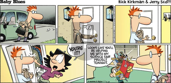 Baby Blues on Sunday April 13, 2025 Comic Strip