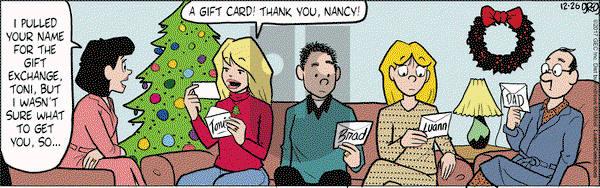 Luann - Tuesday December 26, 2017 Comic Strip