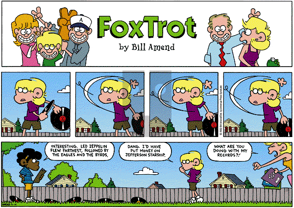 FoxTrot - Sunday July 14, 2002 Comic Strip