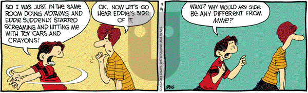 The Buckets on Friday September 14, 2012 Comic Strip