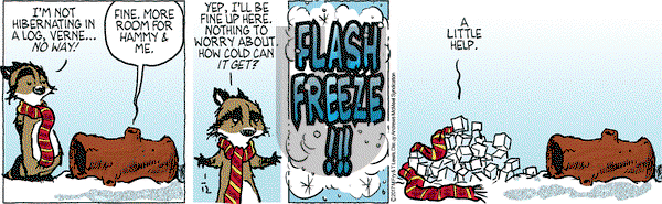 Over the Hedge on Thursday January 12, 2017 Comic Strip