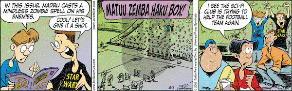 Baldo on Monday October 15, 2001 Comic Strip
