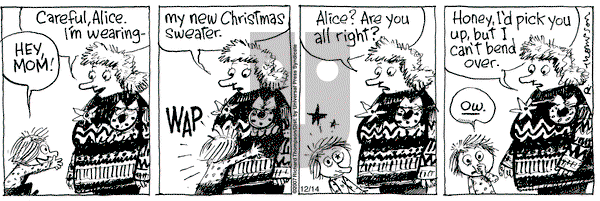 Cul de Sac on Friday December 14, 2007 Comic Strip