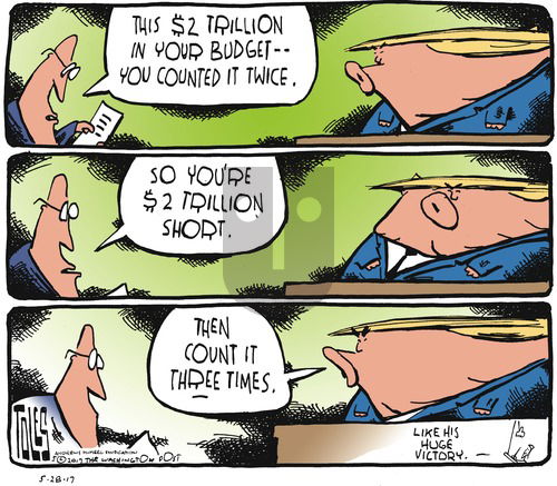 Tom Toles on Sunday May 28, 2017 Comic Strip