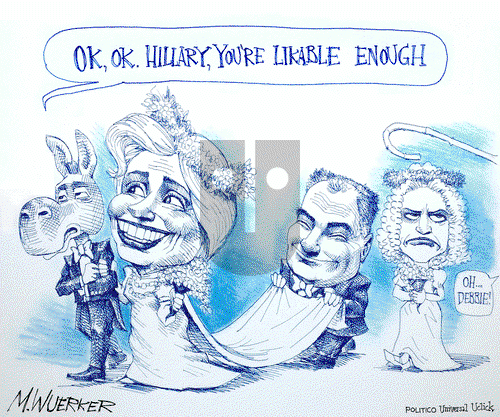 Matt Wuerker on Tuesday July 26, 2016 Comic Strip