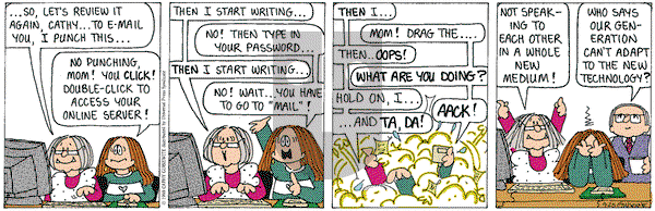 Cathy Classics on Saturday September 25, 1999 Comic Strip