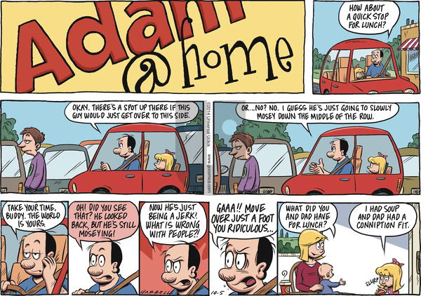 Adam@Home on Sunday October 5, 2014 Comic Strip