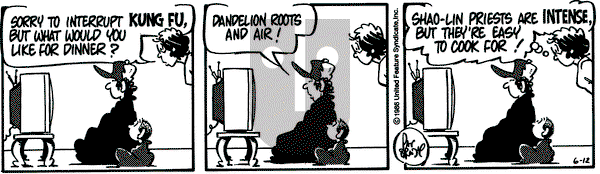 Rose is Rose on Thursday June 12, 1986 Comic Strip