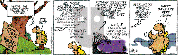 Over the Hedge on Friday October 29, 2010 Comic Strip