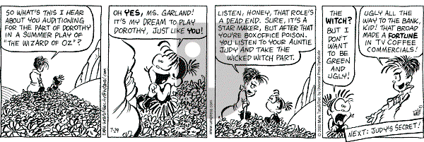 Heart of the City on Saturday July 29, 2000 Comic Strip