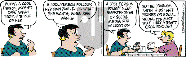 Betty - Wednesday July 10, 2024 Comic Strip
