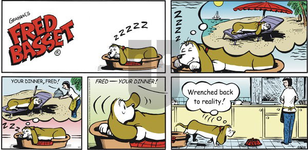 Fred Basset on Sunday September 2, 2018 Comic Strip
