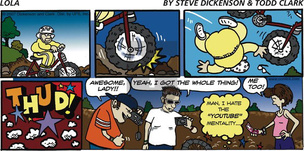 Lola on Sunday July 1, 2007 Comic Strip