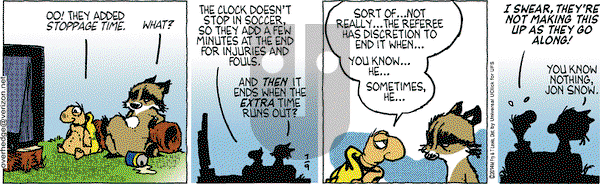 Over the Hedge on Wednesday July 9, 2014 Comic Strip