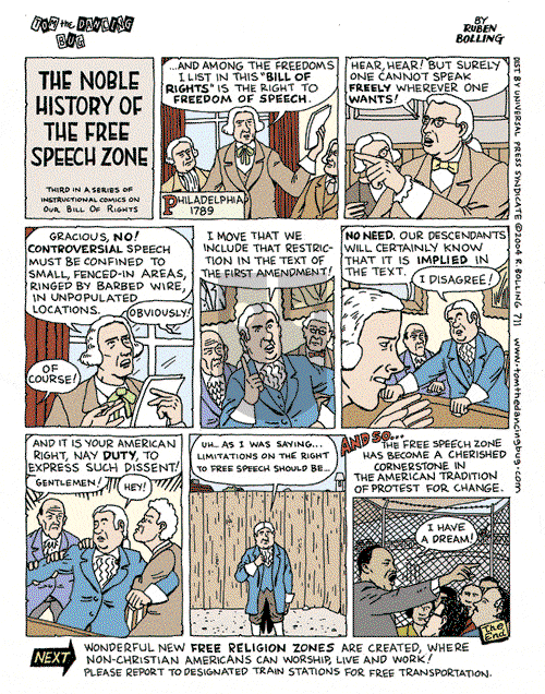 Tom the Dancing Bug on Saturday August 7, 2004 Comic Strip