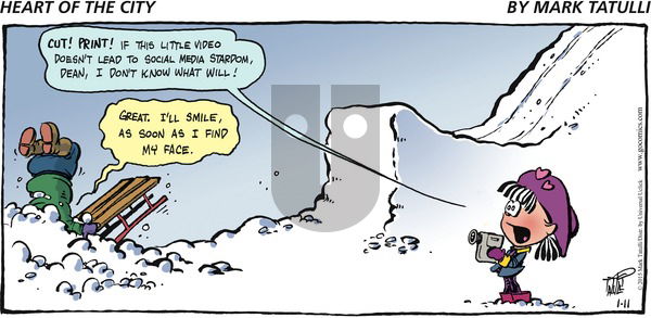 Heart of the City on Sunday January 11, 2015 Comic Strip