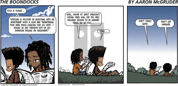 The Boondocks on Sunday May 25, 2025 Comic Strip