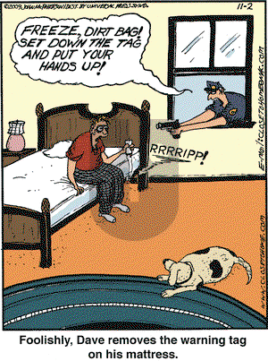 Close to Home on Monday November 2, 2009 Comic Strip