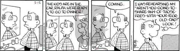 Drabble on Tuesday October 5, 1999 Comic Strip