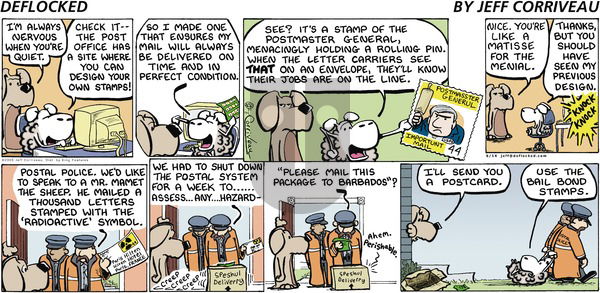 DeFlocked - Sunday June 14, 2009 Comic Strip
