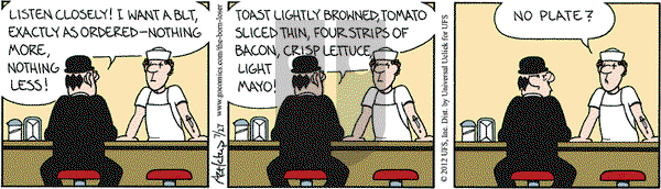 The Born Loser - Friday July 27, 2012 Comic Strip