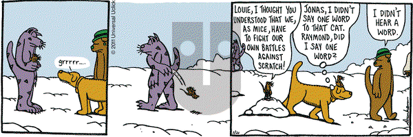 Overboard on Friday January 21, 2011 Comic Strip