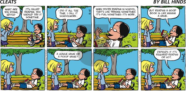 Cleats on Sunday May 15, 2005 Comic Strip