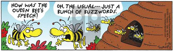 Frank and Ernest on Friday January 31, 2003 Comic Strip