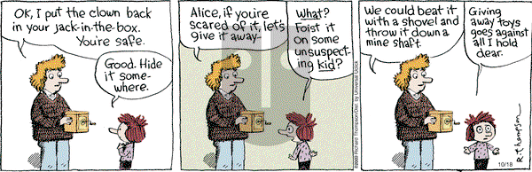 Cul de Sac on Saturday October 18, 2014 Comic Strip